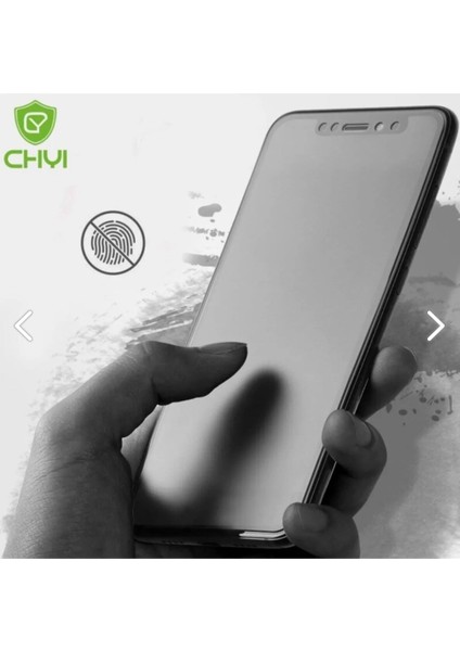 iPhone 11 Pro Max Uyumlu Anti Fingerprint Ekran Koruyucu Cam