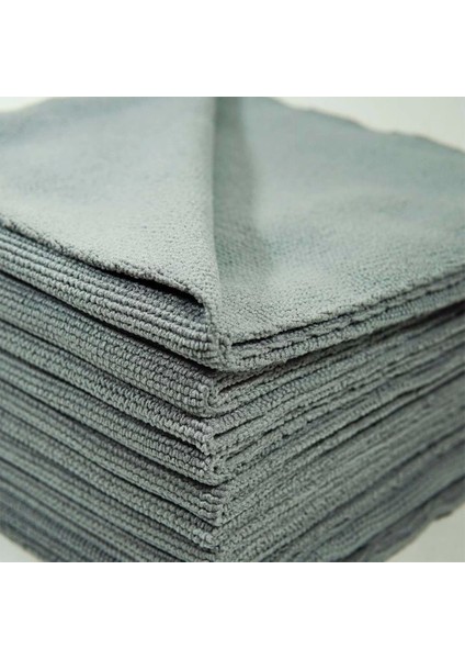 Klın Clean Towel Çok Amaçlı Silme ve Temizlik Bezi 10'lu Paket (Gri) - 40X40CM