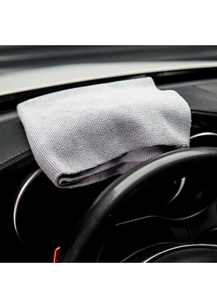 Klın Clean Towel Çok Amaçlı Silme ve Temizlik Bezi 10'lu Paket (Gri) - 40X40CM