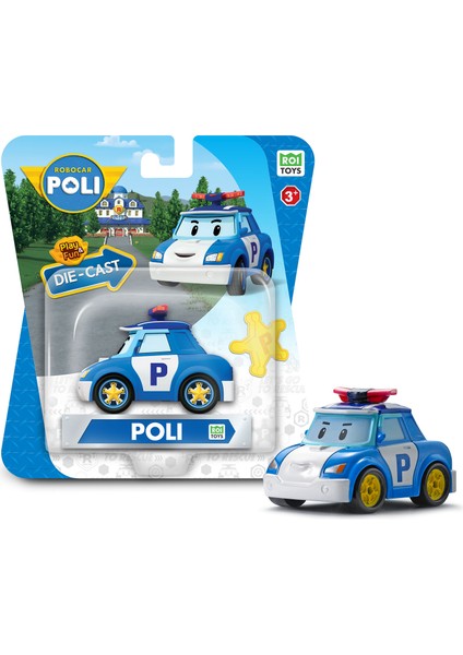 Metal Araç Karakter Figürler - Poli 83162