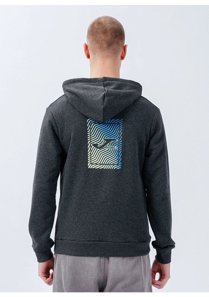 Sweat Hoody Begin M - Erkek Pamuklu Antrasit Sweatshirt - 4222316 fırsatları