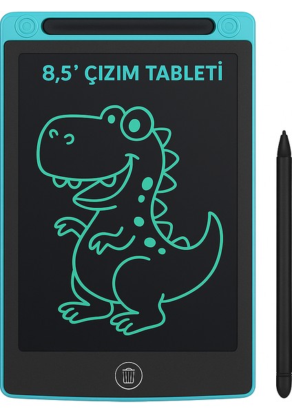 Volt 8.5 İnç Grafik Tablet Çocuklar İçin Eğlenceli Ve Eğitici Kullanım 512 Basınç Hassasiyeti