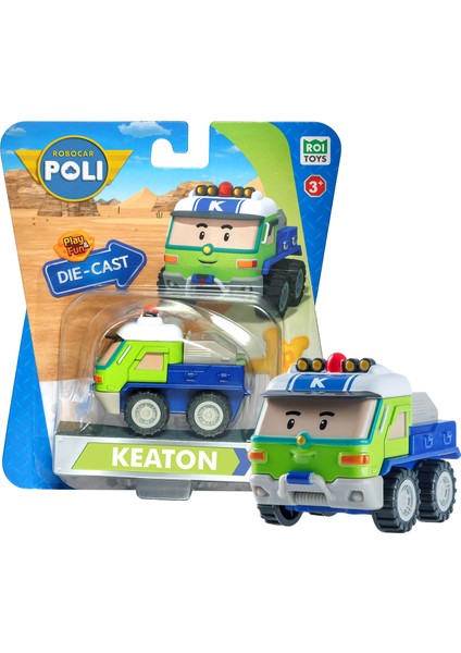Metal Araç Karakter Figürler - Keaton 83418