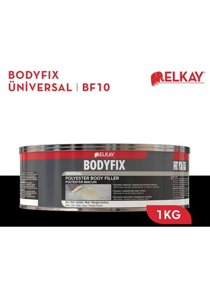 Polyester Çelik Macun + Dolgu Macunu 1000 gr
