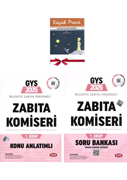 2025 Gys Belediye Zabıta Personeli Zabıta Komiseri 1.grup Görevde Yükselme Sınavına Hazırlık Seti