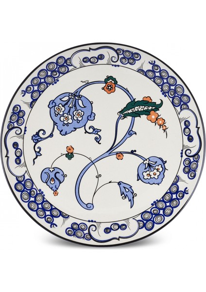 Iznik Hatai Ayaklı Kek Standı 32 cm