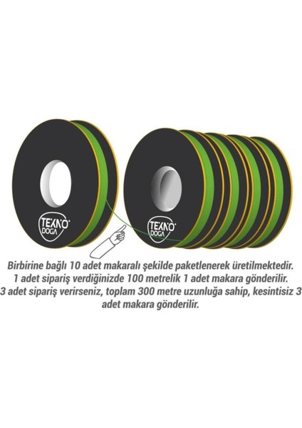Sumo X8 100M 8 Kat Örgü Ip Misina %100 Pe Olta Misinası 0,60MM