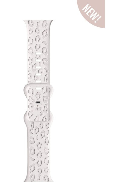 Apple Watch 10 42MM - Watch2/3/4/5/6/se/7/8/9 (38-40-41)Mm Kordon Leoline 38 Desen Yumuşak Silikon
