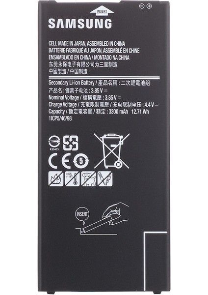 Samsung J6 Plus J610 Pil Batarya EB-BG610ABE