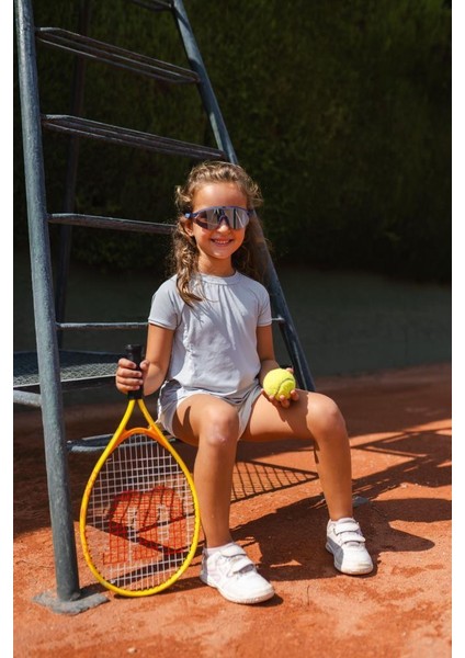 Sport Yarım Çerçeveli Çocuk Güneş Gözlüğü - Azure Blue fiyatları