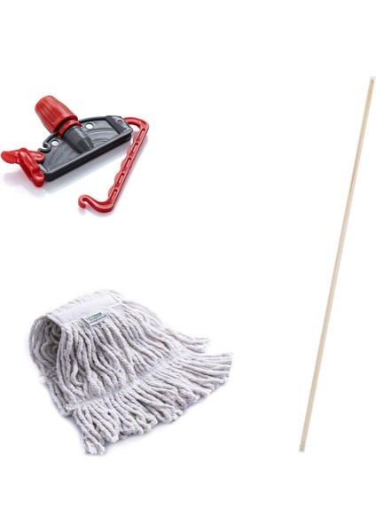 Paspas Takımı ( Mop, Mop Aparatı ve Sap 150 cm )