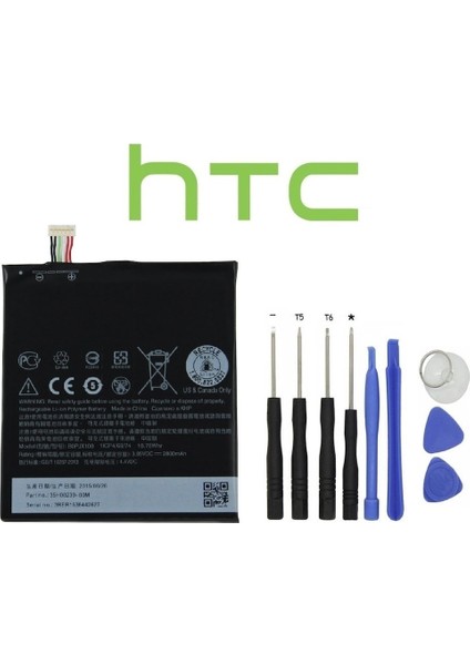 Htc Desire 830 Pil Batarya ve Tamir Seti B0PJX100 Senalstore