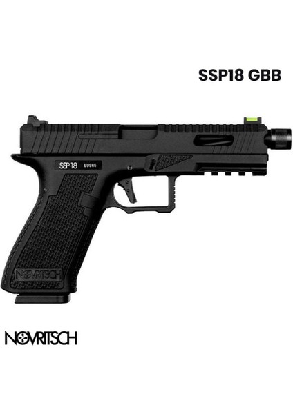 SSP18 Siyah Gbb Airsoft Tabanca P2B2B