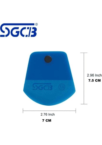 Oval Şekilli Avuç Içi Mıknatıslı Tpu Ragle 7 cm Ppf - Folyo - Cam Filmi Çekme Aparatı Çekçek