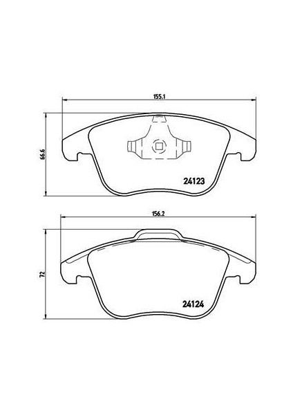 On Fren Balatası Evoque 12-18 Freelander 2 06-14 / Mondeo Iv 07 / S Max Galaxy 07 Volvo S60 Iı 1.5 T3 15 18 S80 Iı 2.0 08 12 V60 I 11 15 V70 Iıı 09 15 XC70 Iı 09 12 ME6G9J2K021AB-30793941-LR027309