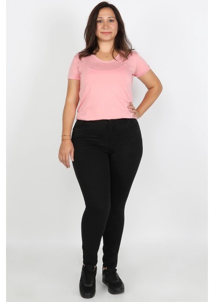 Büyük Beden Kadın Jean Siyah fiyatları