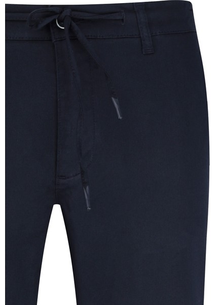 Lacivert Rahat Kesim Yandan Cepli Jogger Pantolon fiyatları