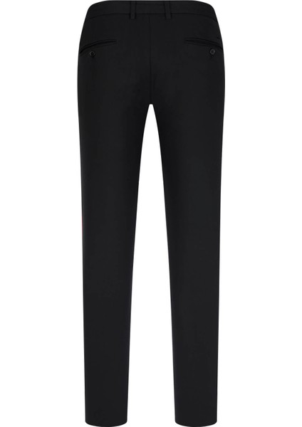 Siyah Rahat Kesim Yandan Cepli Jogger Pantolon modelleri