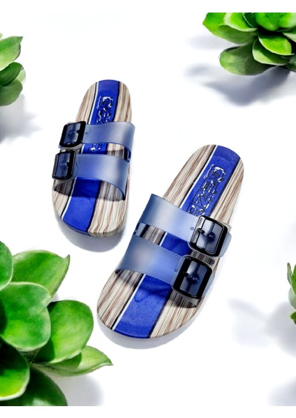 Çift Toka Ayarlanabilir Rahat Taban Plaj,deniz,havuz Terliği