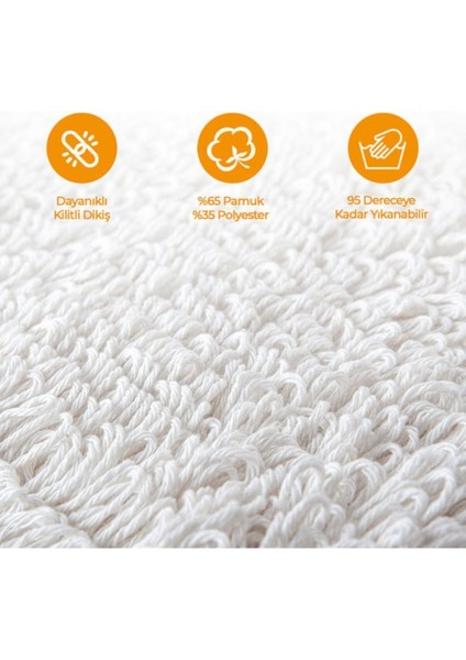 Nemli Mop Bezi Zincir Mob Yedek Bezi 60 cm 10ADET