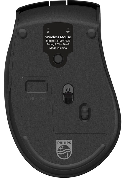 SPK7528 Kablosuz 1600DPI 3 Tuşlu Optik Mouse Siyah