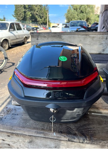 32 Lt Motosiklet Arka Çanta(Top Case) Siyah