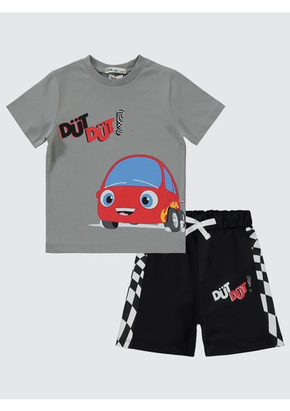 Erkek Çocuk Takım 2-5 Yaş Gri