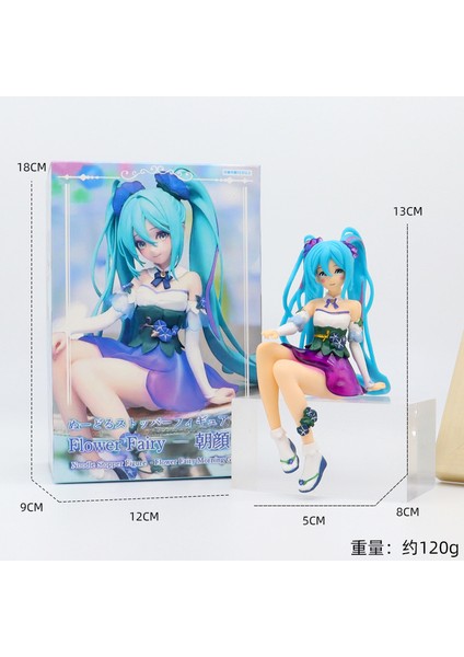 Anime Hatsune Miku El Modeli Ikincil Masaüstü Araba Süsleri (Yurt Dışından)