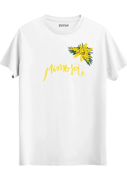 Mimoza Baskılı Tshirt