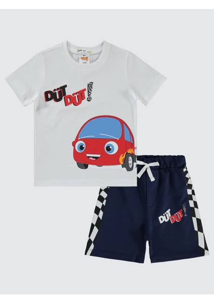 Erkek Çocuk Takım 2-5 Yaş Beyaz