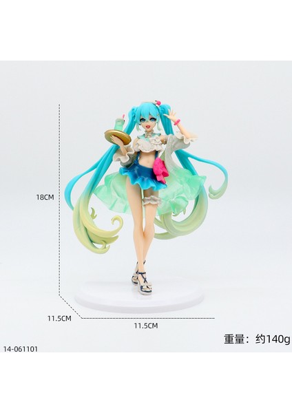 Anime Hatsune Miku El Kuklası Modeli Ikincil Yuan Süsleri (Yurt Dışından)