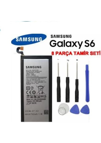Samsung S6 Pil Batarya ve Tamir Seti EB-BG920ABE