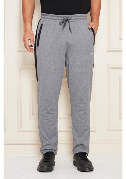 Erkek Düz Paça Şeritli Rahat Kesim Eşofman Altı Füme 6504-F modelleri