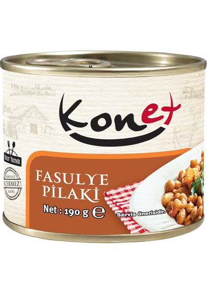 Fasulye Pilaki 190G - Pratik Ve Lezzetli Hazır Yemek