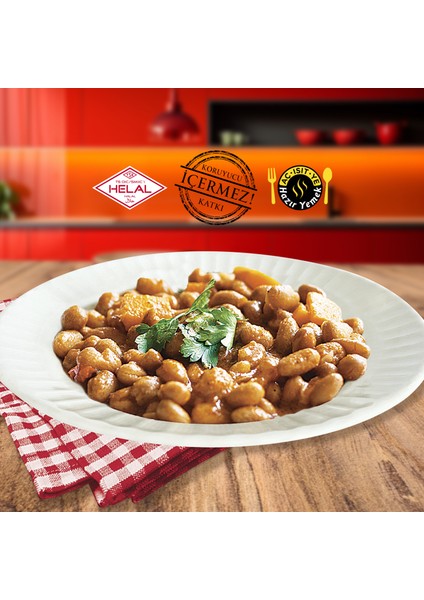 Fasulye Pilaki 190G - Pratik Ve Lezzetli Hazır Yemek