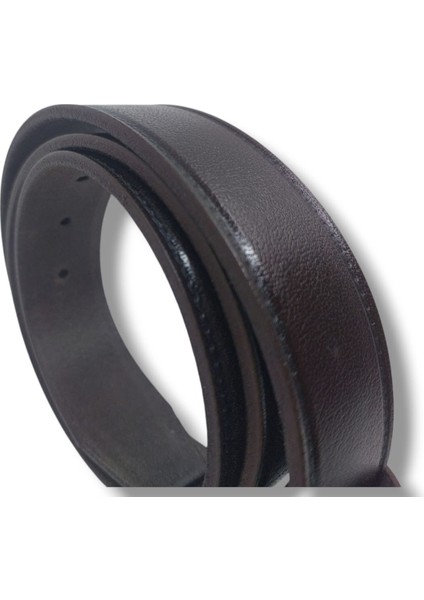 850 Erkek Koyu Kahve Hakiki Deri Kumaş Kot Kemeri 4 cm fiyatları