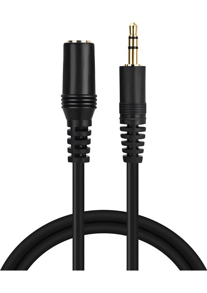 3.5mm Aux Erkek-Dişi Uzatma Kablosu 10 Metre – Dayanıklı ve Esnek fiyatları