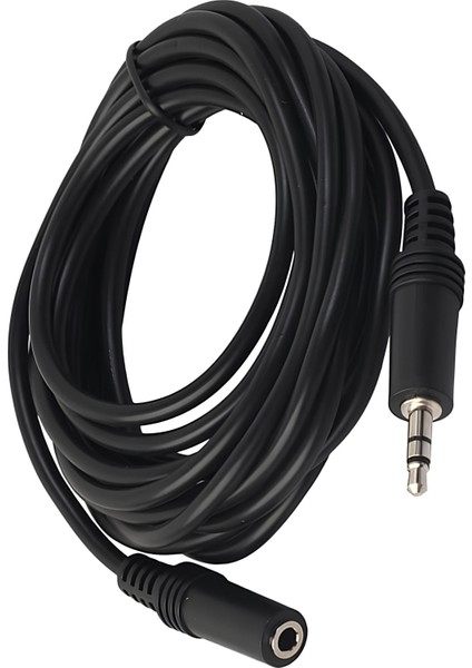 3.5mm Aux Erkek-Dişi Uzatma Kablosu 10 Metre – Dayanıklı ve Esnek fırsatları