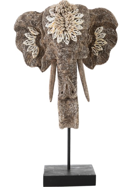 Ethnıc Elephant Biblo 38X16X58CM
