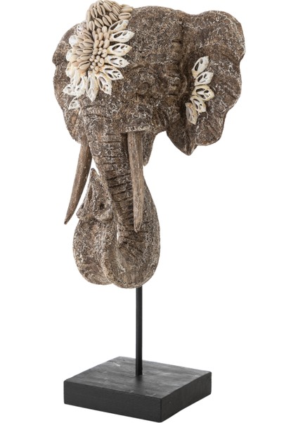 Ethnıc Elephant Biblo 38X16X58CM