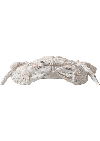 Crab Beyaz Biblo 28X19X7CM