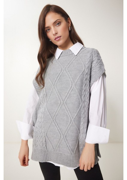 Bağlama Detaylı Oversize Triko Süveter modelleri