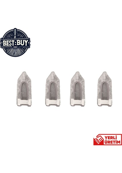 Best Mikrofiber El Mopu Yedek Bezi 4'lü Set (Tüm El Moplarına Uyumludur.)