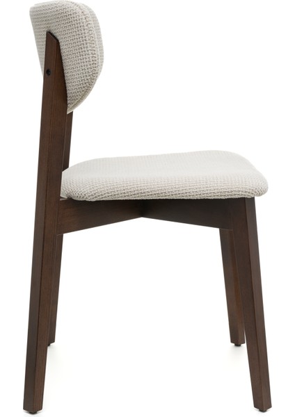 Leto Ceviz Ahşap 6'lı Mutfak Salon Yemek Odası Sandalyesi fiyatları