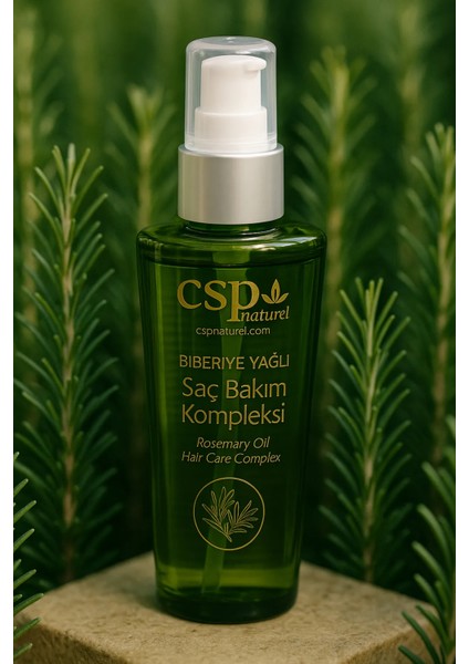 Csp Natürel Biberiye Argan Özlü Saç Bakımı 125 ml