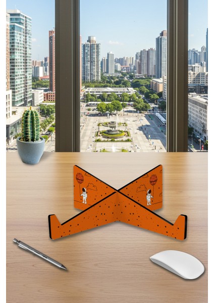 Space Astronot Laptop Tutucu