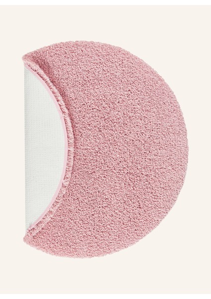 Musa Banyo Paspası 80 Cm, Yuvarlak, Yumuşak, Kaymaz, Hızlı Kuruyan