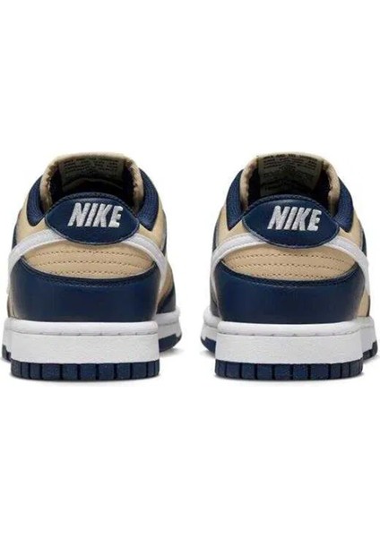 Dunk Low Next Nature Leather Women Sneaker Hakiki Deri Beyaz Lacivert Kadın Spor Ayakkabı fırsatları