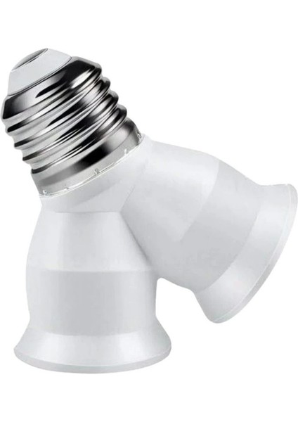 Splitter, E27 Duy Çokalayıcı (Ikili Ampul Duyu) 1 Adet