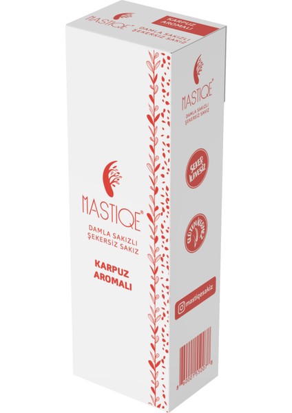 Damla Sakızlı Şekersiz Sakız 20 gr x 12 Adet Karpuz
